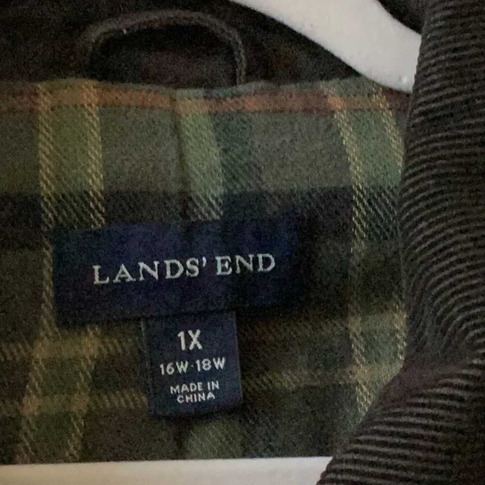 Lands End Jacket, size 1X - Picture 7 of 8